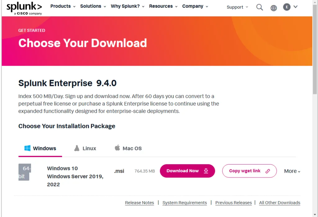 Splunk Enterprise